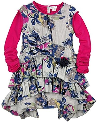 Eliane et Lena Little Girls Classy &amp; Beautiful Floral Kidjo Dress (2Y)