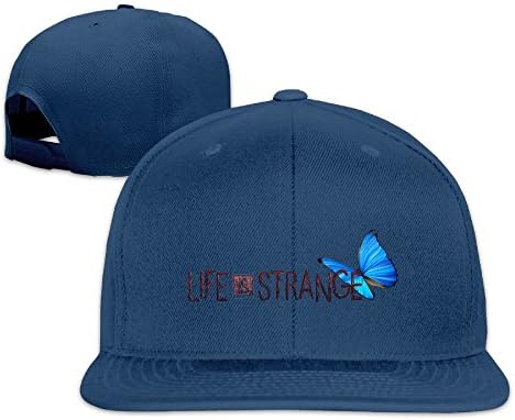 Life Is Strange Logo ButterflyFashion Unisex Baseball Adjustable Cap Style Caps Navy