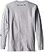 Carhartt Mens Loose Fit Heavyweight Long-Sleeve Logo Sleeve Graphic T-Shirt Work Utility Shirts, Heather Gray, XX-Large US