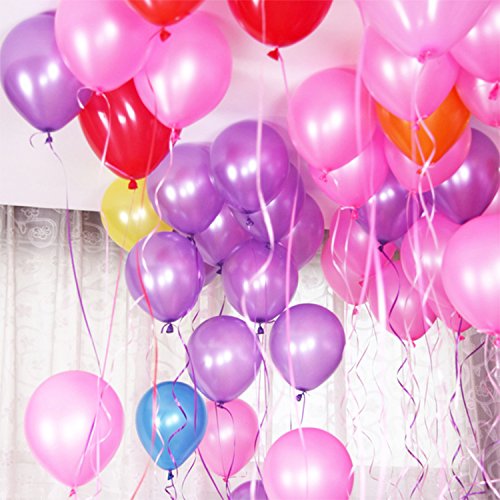 image for DealKits_Store (12 Colors, 108 Pack) Balloons, DealKits 12 Inches Asso