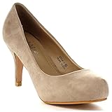 BELLA MARIE KYLIE-1 Women's Classic Styling Comfort Stiletto Heel Dress Pump