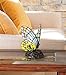 Robert Louis Tiffany Butterfly in Flight Modern Tiffany Style Accent Table Lamp 7 1/2