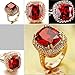 Yoursfs Lion Rings For Men Pinky Rings Platinum Plated Signet Ring Sliver