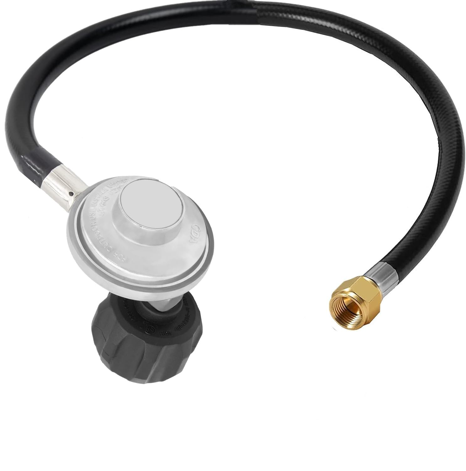Photo 1 of Hose and Regulator Kit for Weber Part 7501 7502 Genesis Silver A & B Parts, Weber GS4 Genesis II/II LX Gas Grill, Genesis Gold B & C, Spirit 200 300 Series and Propane LEX, Rogue & Prestige Series.