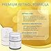 Purefect Skincare Premium Retinol/Anti aging Moisturizer Cream for Face and Neck 1.7 OZ HYALURONIC ACID MINERAL ZINC OXIDE VITAMINS A, E, & B5 SHEA BUTTER Made W/ Natural & organic ingredients