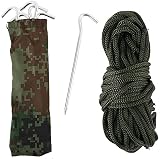 Keyohome 3m x 3m Camping Hammock Rain Fly Tarp Waterproof Shelter view 8