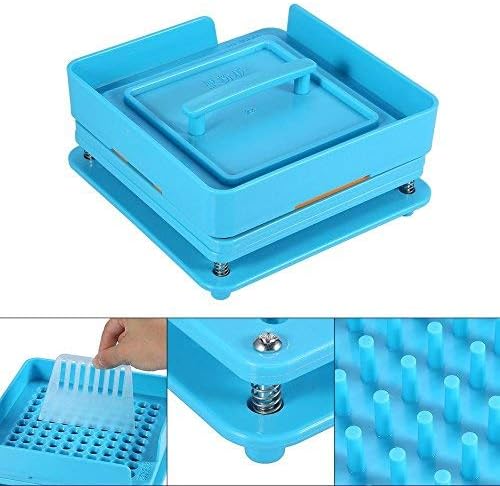 Capsule Filling Machine | Capsule Filler Complete Tools Kit For Empty Pill Capsules. Size 0 Gelatin and Veggie Capsules | Pill Maker Machine Includes Plate Holders, Tamper and Pill Press
