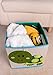 Clever Creations Cute Turtle Collapsible Storage Organizer Folding Storage Cube for Bedroom & Living Room | Perfect Size Storage Cube for Books, Clothes, Electronics, or Gadgets