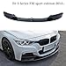 F30 front lip,carbon fiber M performance front bumper lip spoiler for BMW 3 series F30 M sport M-tech