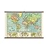 Cavallini Papers World Map Vintage School Chart