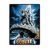 Custom Awesome Godzilla Bed/Sofa Soft Throw Fleece Blanket 58