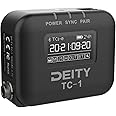 Deity TC-1 Wireless Timecode Box Generator with Locking 3.5mm Timecode Port, Bluetooth 5.0 Connectivity, and Sidus Audio App Support (Black)