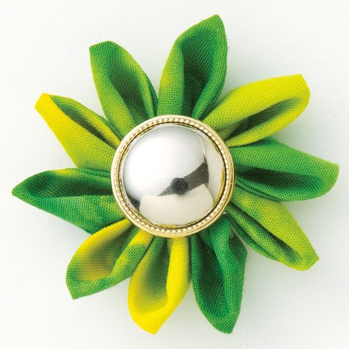 image for CLOVER 8492 Kanzashi Flower Maker Gathered Petal Quilt Pattern, X-Smal