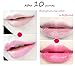 Hosaire 3 Pcs Flower Jelly Lipstick Temperature Color-Changing Lasting Lip Gloss