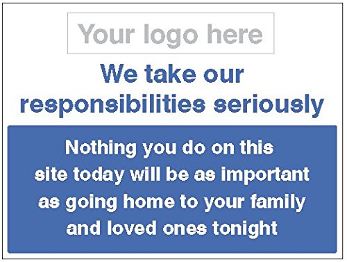 Caledonia Signs 26686K Sign, Go Home Safely-Responsibility