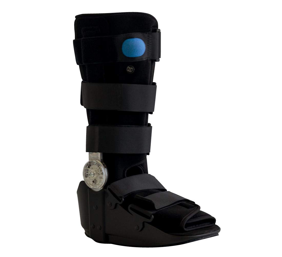 United Ortho12307 Range Of Motion Tall Air Walking Boot Large
