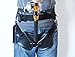 PELLOR Stand Up Offshore Fishing Gimbal Padded Fighting Belt Waist Rod Holder Shoulder Back Harness (Black) (Black, Large (Waistline: 34-50inch))