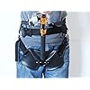 Pellor-Stand-Up-Offshore-Fishing-Gimbal-Padded-Fighting-Belt-Waist-Rod-Holder-Shoulder-Back-Harness-Black-Black-Small-Waistline-30-46inch