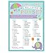 Amscan 380043 Baby Shower What's In Your Purse Game, 7" x 5" Sheets, Multicolor primary