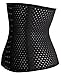 LYZ Waist Cincher Trainer Body Tummy Girdle Control Corset Sport Shaper Belly Black X-Large (Waist 31.5-33.8inch)