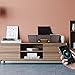 JORLAI Vinyl Record Player 8 in 1 3 Speed Bluetooth Vintage Turntable CD Player with Stand Design AM/FM Radio USB Recorder Aux-in RCA Line-Outthumb 3