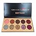 Beauty Glzaed 10 Colors of Smokey Eyeshadow Palette Matte & Pigment Glitter Shimmer Makeup Contour Metallic Eyeshadow Palette