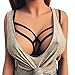IEason Women Lingerie 2017 Alluring Women Cage Bra Elastic Cage Bra Strappy Hollow Out Bra Bustier (Black, XL)