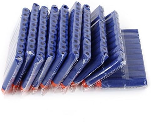 Rivenbert 100x Bullets, Foam Darts For N-Strike Elite - Blue Colour