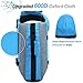 VIVAGLORY Dog Life Jacket with Removable Front Float, Life Vest for Dogs with Reflective Trims and Extra Padding for Swimming & Boating, Blue, L