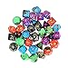 Outee 5 x 7 (35 Pieces) Polyhedral Dice and Dice with 5 Complete Dice set for Dungeons and Dragons DND RPG MTG D20 D12 D10(00-90 and 0-9) D8 D4 Table Games
