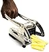 Bastex Potato-Chipper French Fry Vegetable Cutter with Round Suction Cup Base Bottom for Easy Slicing of Zucchini,Potatoes,Cucumbers, Apples and more!