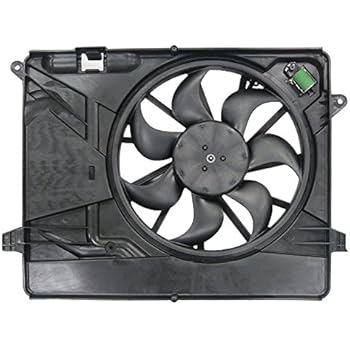 Amazon Com New Dual Radiator And Condenser Fan Fits Buick