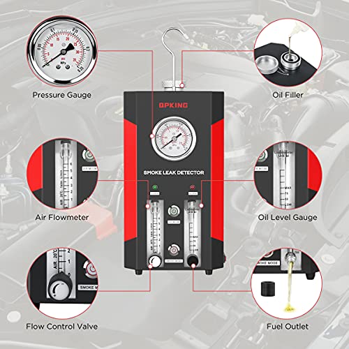 EVAP Smoke Leak Detector, 2 Modes Smoke Leak Detector,Automotive Smoke