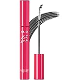 CLIO Kill Lash Superproof Mascara, Waterproof Mascara Black, Lifting & Lengthening, Precision Eyelash Curl, Long-Lasting, Clump & Smudge-Free, for Sensitive Eye, Korean Makeup Beauty (020 Bouncy Lash)