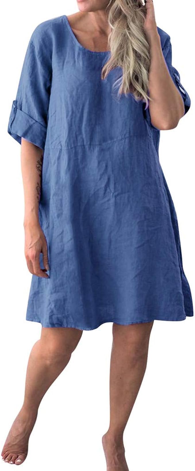 Festiday Casual Baggy Womens Summer Dresses, The Fashion Women's Summer