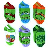 TMNT Teenage Mutant Ninja Turtles Baby Toddler 6 pk Socks
