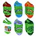 TMNT Teenage Mutant Ninja Turtles Baby 6 pk Socks (12-18M, TMNT Turtles Ankle)
