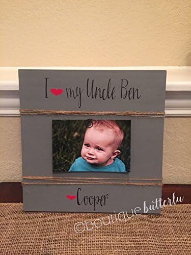 Uncle Gift Frame - Mom- Sister- Aunt - Personalized frames - Great Uncle Gift Frames- I love My Uncle