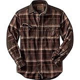 Legendary Whitetails Men's Nightfall Heavyweight Twill Plaid Shirt