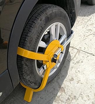 Amazon Felimoa 車両盗難防止 タイヤロック ホイールロック カーセキュリティ 車 盗難防止 タイヤ ロック ボルト 防犯 ダミーセキュリティ 車 バイク