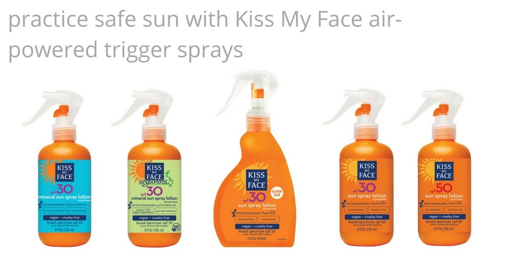 kiss my face organics mineral continuous spray sunscreen