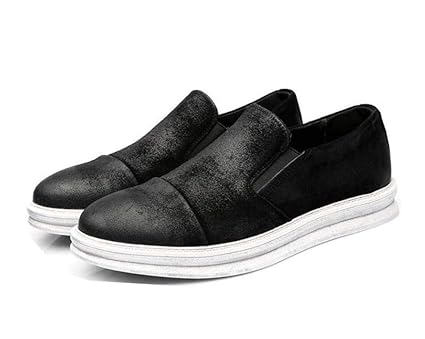 mens leather pump shoes