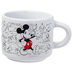 Silver Buffalo Mickey Heritage Sketch Multi Art 4pc