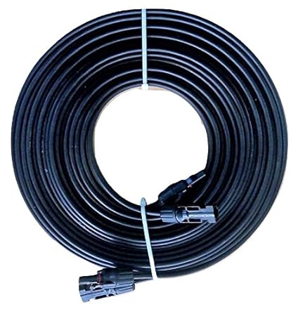 SuRCLe XLPO MC4 Both Side Connected Solar Panel Extension 2-core Wires (10 m)