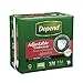 Depend Maximum Absorbency Adjustable Underwear, Small/Medium 18 ea