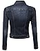 Awesome21 Women's Nice Stone wash Trucker Denim Jackets