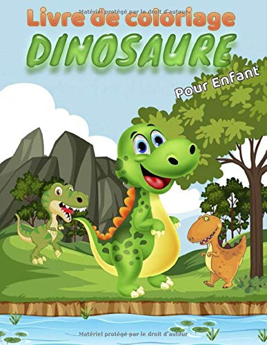 Livre De Coloriage Dinosaure Pour Enfant Meilleur Cadeau Pour Les Enfants A Partir De 3 Ans 35 Dinosaures A Colorier Amazon Co Uk Enfants Coloriage Des 9798642607855 Books