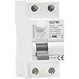 QQAMOGNNK GYL9 AC-S Type Time Delayed RCD RCCB ELCB Delay Type Electromagnetic Circuit Breaker(100mA,AC-S 2P 63A)