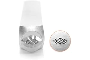 ImpressArt- Diamond Pattern Border Metal Stamp, 6mm