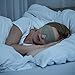 Cotton Sleep Eye Mask - Light Blocking Sleep Mask, Comfortable & Lightweight Sleeping Mask with Adjustable Strap(Grey)